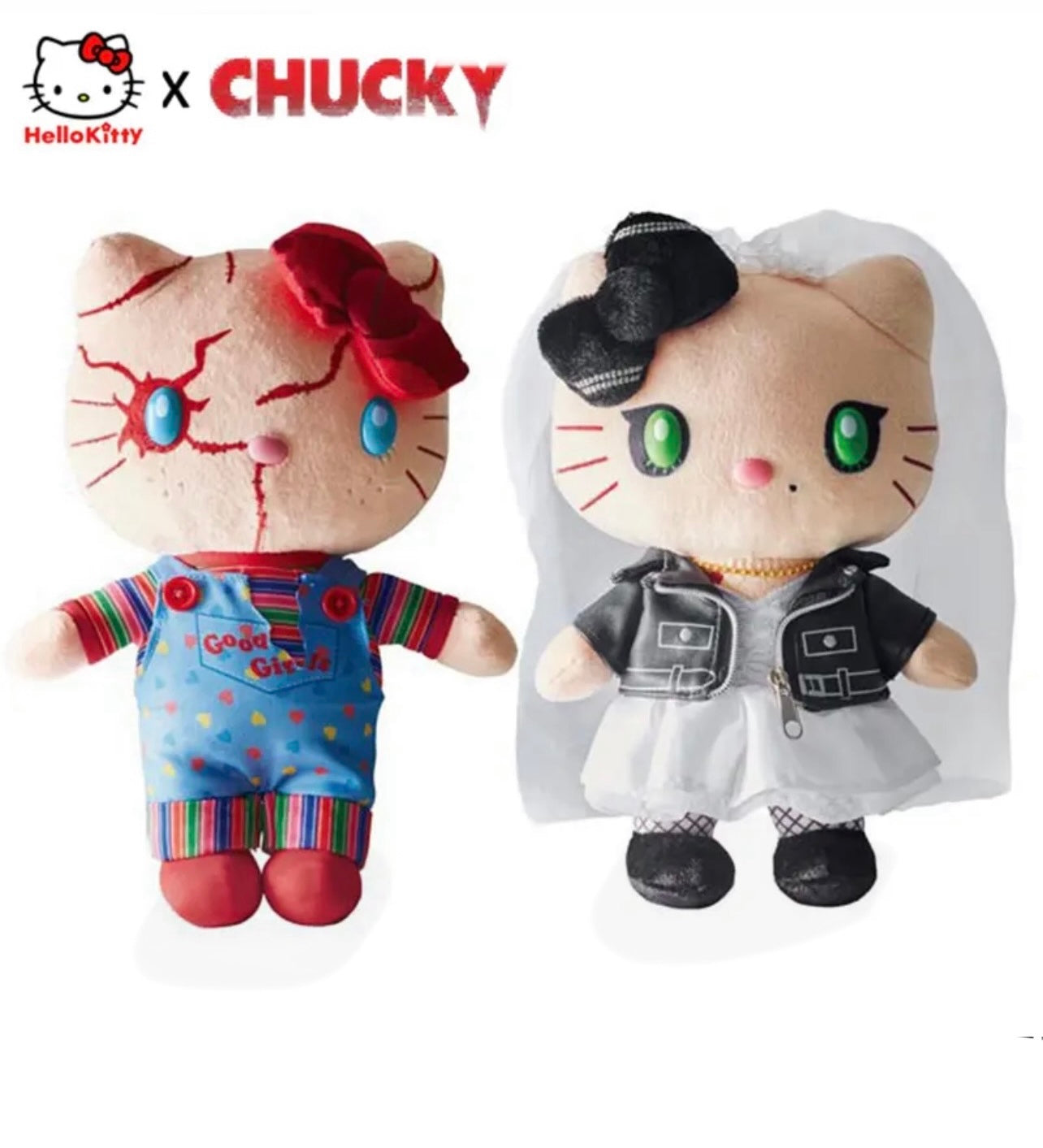 LIMITED EDITION HELLO KITTY X CHUCKY PLUSH