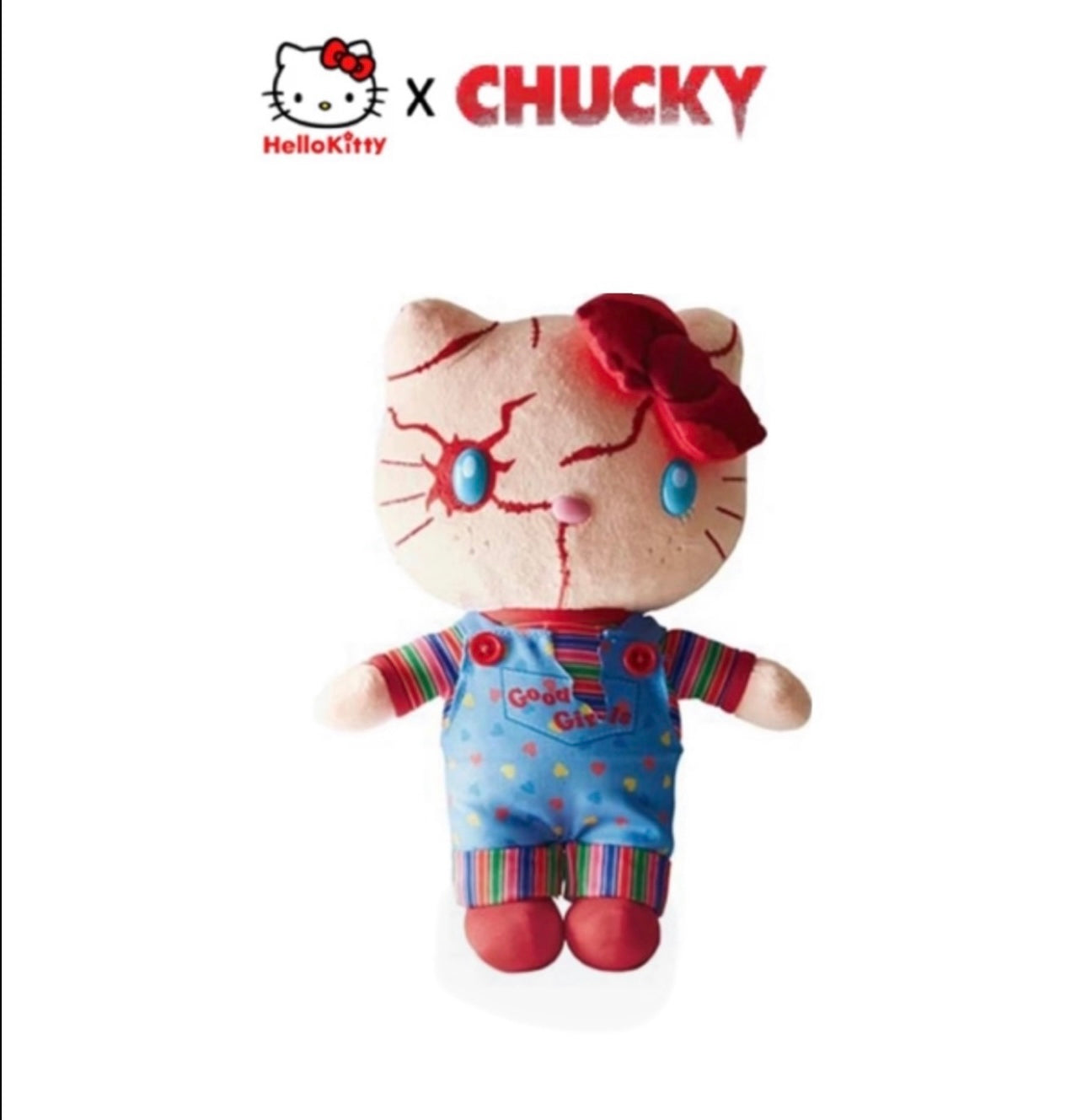 LIMITED EDITION HELLO KITTY X CHUCKY PLUSH