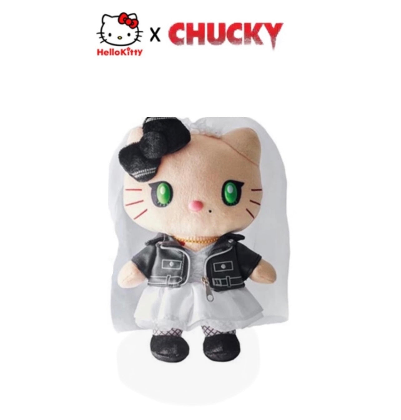 LIMITED EDITION HELLO KITTY X CHUCKY PLUSH